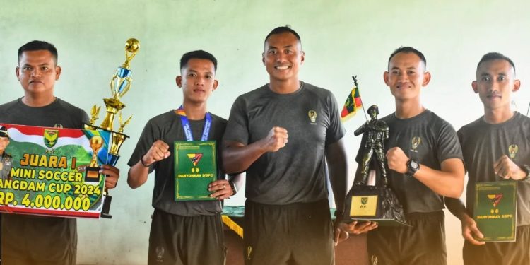 Meriahkan HUT, Danyonkav 5/DPC Buka PORYON Yonkav 5/DPC.