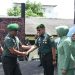 Penyambutan Brigjen TNI Adri Koesdyanto Sebagai Warga Baru Korem 044/Gapo