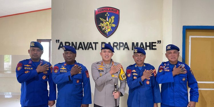 Kapolres cek kesiapsiagaan personil Satpolairud Polres Banyuasin