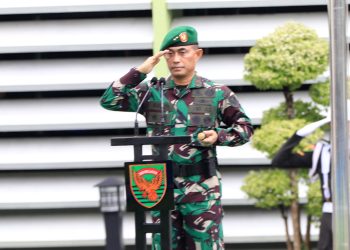 Pangdam II/Sriwijaya Pimpin Upacara Bendera bulanan Januari 2025, Jadilah Prajurit TNI yang Prima