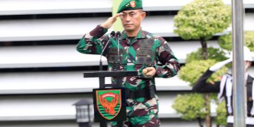 Pangdam II/Sriwijaya Pimpin Upacara Bendera bulanan Januari 2025, Jadilah Prajurit TNI yang Prima