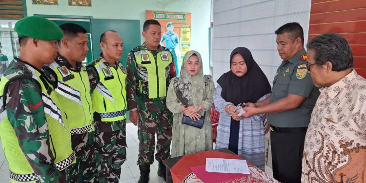 Kodim 0405/Lahat Terima Penyerahan Senpira Secara Sukarela dari Masyarakat