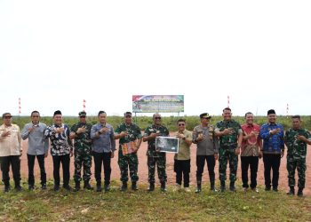 Danrem 044/Gapo Tinjau Lahan Rencana Pembangunan Batalyon di Muratara