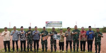 Danrem 044/Gapo Tinjau Lahan Rencana Pembangunan Batalyon di Muratara