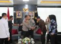 Kakanwil Kemenkum Sumsel, Agato P P Simamora Melakukan Audiensi dengan Kapolda Sumsel, Irjen Pol Andi Rian R Djajadi