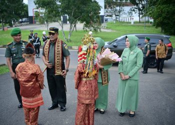 Jam Komandan Korem 044/Gapo di Kodim 0430/BA, Sukseskan Swasembada Pangan Nasional