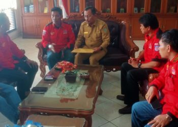 Kadis Kominfo Sumut Terima Audensi DPW Persatuan Wartawan Duta Pena Indonesia Sumut Tepat Satu Hari di HUT Kadis