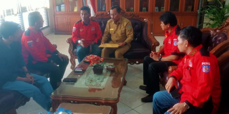 Kadis Kominfo Sumut Terima Audensi DPW Persatuan Wartawan Duta Pena Indonesia Sumut Tepat Satu Hari di HUT Kadis