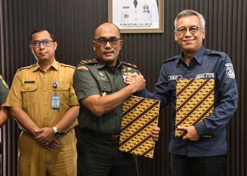 Lakukan Pertemuan dengan Kadispertan TPH Prov. Sumsel, Danrem 044/Gapo : Opla 2025 Wujudkan Swasembada