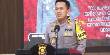 Polres Banyuasin Gelar Acara Perayaan Natal 2024 dan Tahun Baru 2025