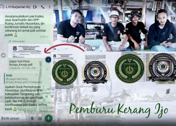 Diduga Kades Kronjo Jadi Calo Jual Beli Tanah Abrasi dan Terlibat Pembuatan Pagar Laut di Pantai Pulau Cangkir