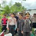 Direktur Samapta Polda Sumsel Menjadi Inspektur Upacara Dalam Acara Pemakaman Almarhum Bripka Yana Hadiyana