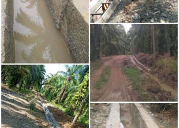 Pembangunan Spal Desa Keban Jaya Kimsel Lahat Diduga Asal Jadi Terindikasi Ajang Korupsi Kontraktor