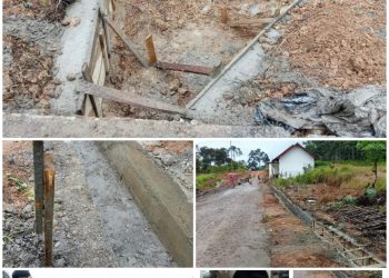 Pembangunan Drainase Desa Batay Kec.Gumay Talang Kab.Lahat TA 2024 APBD-P Diduga Asal Jadi Terindikasi Akan Rugikan Negara