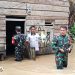 Tinjau Lokasi Banjir di Batin XXIV, Danramil 415-03/Ma Tembesi Salurkan Bantuan untuk Warga.
