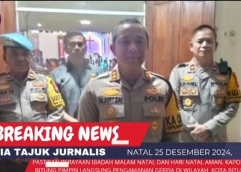 Kapolres Bitung Pastikan Keamanan Natal: Patroli dan Pengamanan di 260 Gereja