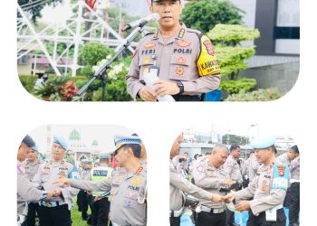 Cegah Terjadinya Perilaku Menyimpang, Kombes Ferry Handoko Berikan Wejangan Personel Lalu Lintas Jajaran Polda Sumsel