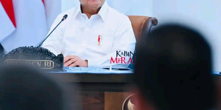 Presiden Prabowo Pimpin Sidang Perdana Dewan Pertahanan Nasional