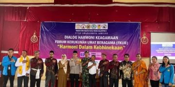 Kapolsek Makarti Jaya Hadiri Dialog Harmoni Lintas Kegamaan Dengan FKUB