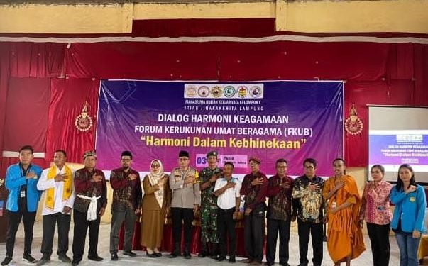 Kapolsek Makarti Jaya Hadiri Dialog Harmoni Lintas Kegamaan Dengan FKUB