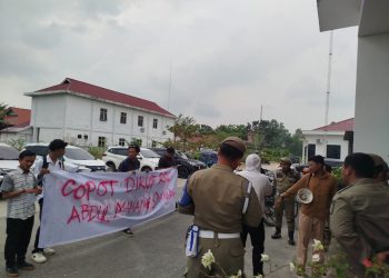 Pelayanan di RSUD Hams Kisaran diduga Tak Layak, DPP PENA Sumut Demo Bupati.