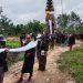 Polsek Makarti Jaya Amankan Upacara Ngaben di Desa Pangestu