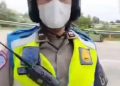 Pengemudi Mobil Pickup Gunakan TNKB Palsu, Nyaris Tabrak Polisi Saat Dihentikan