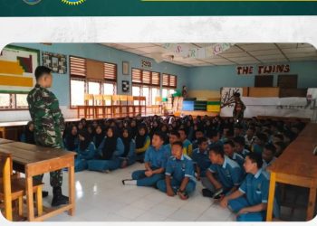Prajurit Kodim Muara Enim Sosialisasikan Penerimaan TNI AD di SMA N 1 Pulau Panggung: Kesempatan Emas Tanpa Biaya!