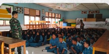 Prajurit Kodim Muara Enim Sosialisasikan Penerimaan TNI AD di SMA N 1 Pulau Panggung: Kesempatan Emas Tanpa Biaya!
