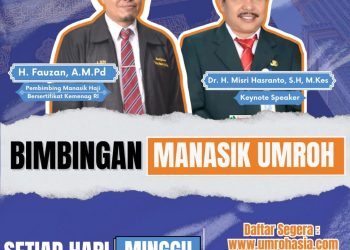 ROGRAM UMROH SUPER HEMAT PLUS THAIF TANPA DP MELALUI UMROHASIA.COM, IKUTI WEBINARNYA