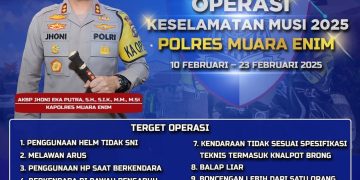 Operasi Keselamatan Musi 2025,Ini Penjelasan Kapolres Jhoni Eka Putra