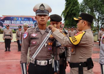 Polres Malinau Gelar Apel Pasukan Operasi Keselamatan Kayan 2025