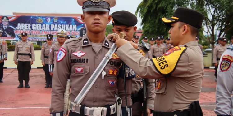Polres Malinau Gelar Apel Pasukan Operasi Keselamatan Kayan 2025
