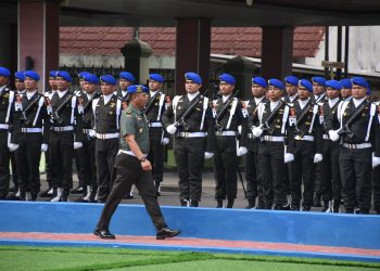 Kasdam II/Sriwijaya Pimpin Upacara Gelar Ops Gaktib dan Yustisi Polisi Militer