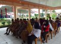 Seketaris Camat Gelumbang Pimpin Rapat Rancangan Menjelang Musrenbang kecamatan Gelumbang.