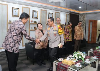 Kapolda Sumsel Menerima Audiensi Kepala BPKP Perwakilan Provinsi Sumsel