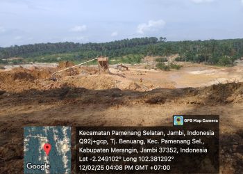 Tanjung benuang tempat yang menjanjikan PETI ( Penambang Emas Tanpa Izin )