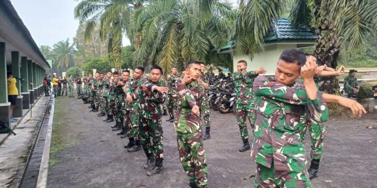 Tingkatkan Mental dan Ketahanan Fisik, Prajurit Yonarmed 15/Cailendra Gelar Lari Lintas Medan