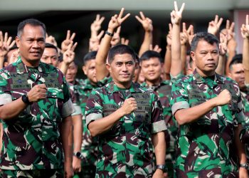 Jelang Sertijab, Pangdam II/Sriwijaya Beri Arahan Kepada Prajurit dan PNS Makodam II/Swj