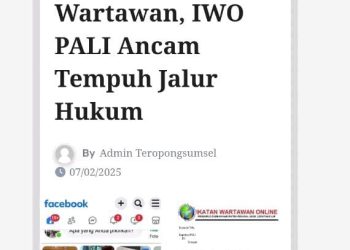 Organisasi Pers Desak APH Tangkap Pelaku Terkait Pelecehan Profesi wartawan