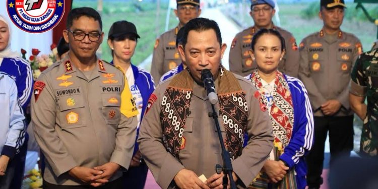 Resmikan Irigasi di Kulonprogo, Kapolri Dorong Pertumbuhan Ekonomi dan Ketahanan Pangan