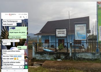Diduga Kuat Heliy Susanti Istri Kades Jadian Baru Mulak Sebingkai Lahat Jabat Perangkat Desa Terindikasi Bernuansa KKN