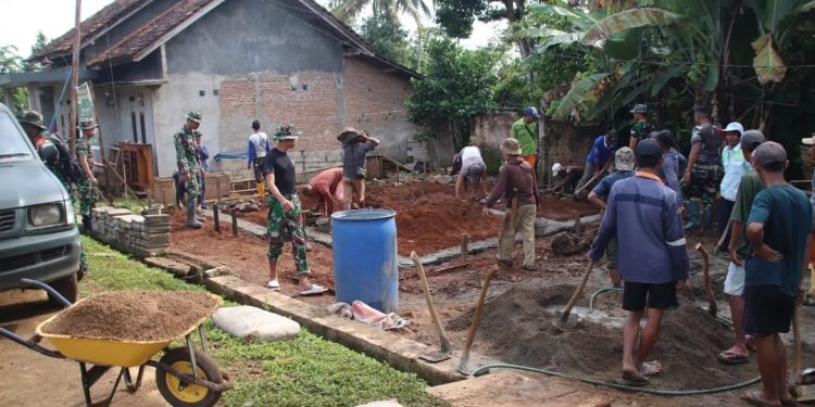 Kodim 0412/LU bangun Rumah Tidak Layak Huni : Sasaran Fisik TTMD ke 123