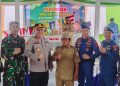 Kapolres Banyuasin Resmikan Ambulance Air dan Bagikan Sembako di Desa Kuala Sugihan