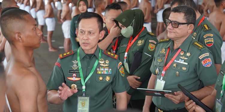 Pangdam II/Sriwijaya Pimpin Sidang Pantukhir Penerimaan Calon Tamtama