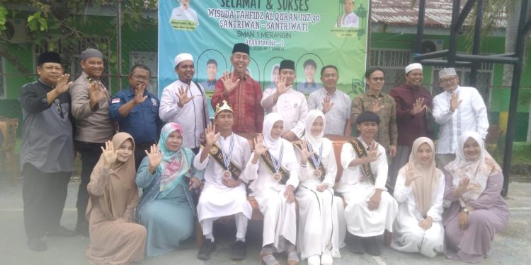 Meriahnya Tahfidz Al-Qur’an dan deklarasi pembangunan masjid Nurul iman SMA N.1 Merangin