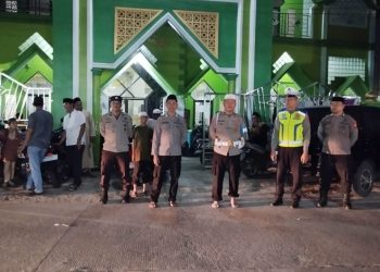 Polres Gowa Gelar Pengamanan Shalat Tarawih Selama Ramadhan 1446 H