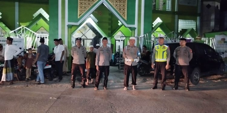 Polres Gowa Gelar Pengamanan Shalat Tarawih Selama Ramadhan 1446 H