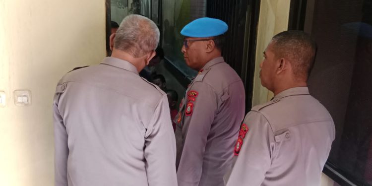 Kasipropam Polres Gowa Cek dan Kontrol Ruang Tahanan, Ingatkan SOP Jaga Tahanan