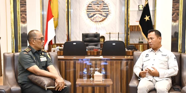 Audiensi Palpres di Korem 044/Gapo, Danrem Beberkan Perkuatan Hankam di Sumsel